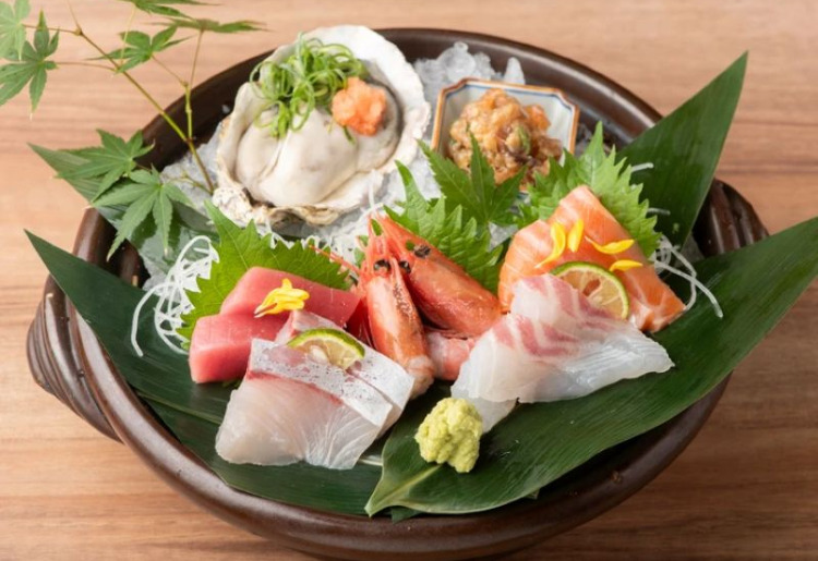 ▼【名物】雲海造り盛合せ(一人前) 各種